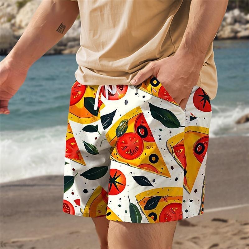 Fashion Hawaiian Beach Pants European And American Pants Men