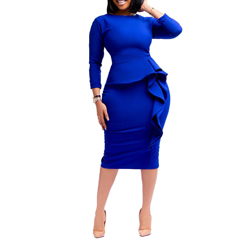 Fashion Elegant African Plus Size Dress