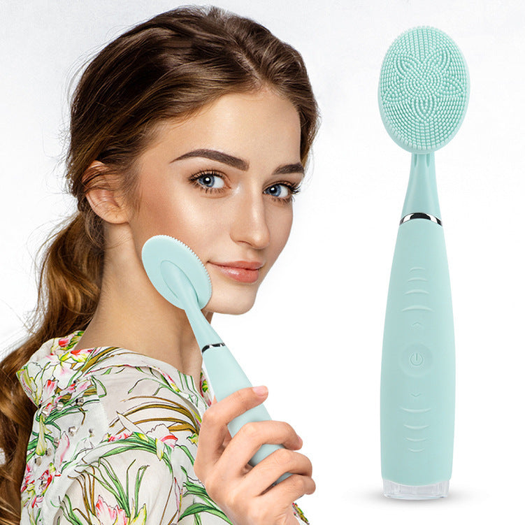 Hand-held Electric Silicone Cleansing Instrument