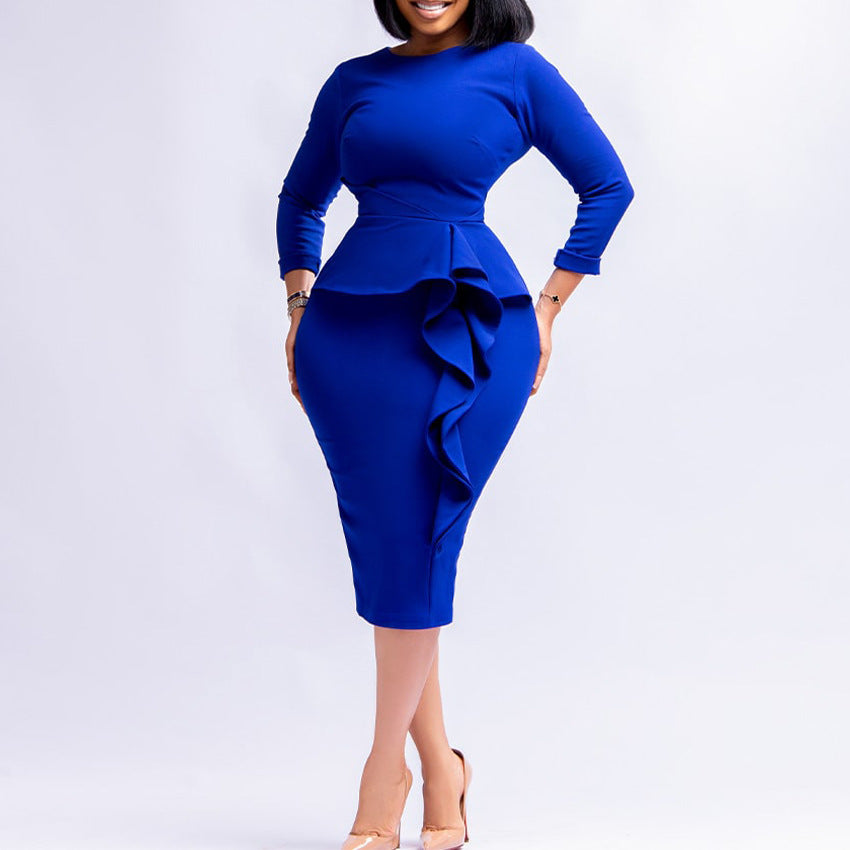 Fashion Elegant African Plus Size Dress