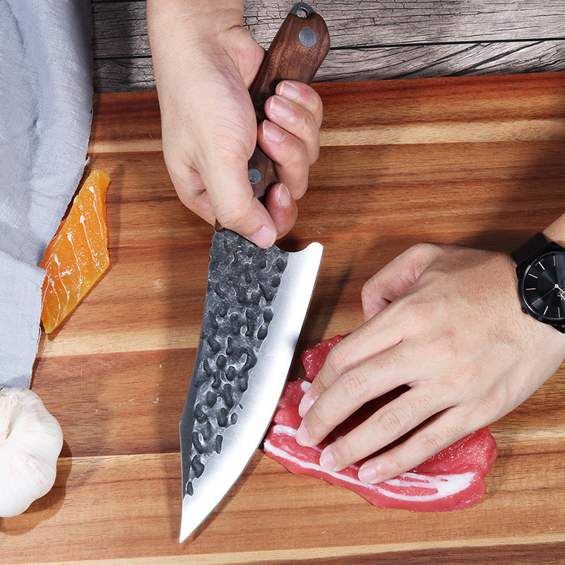 7 Inch Hand Forged Stainless Steel Kitchen Knife