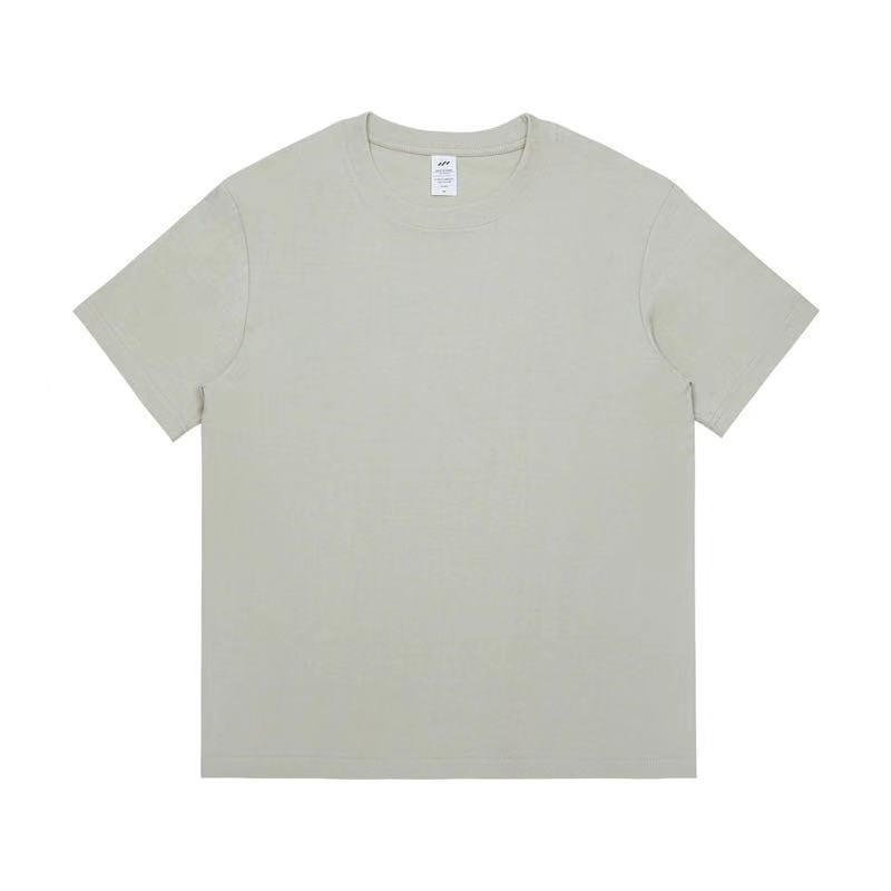 Pure Cotton Simple Men's Solid Color T-shirt