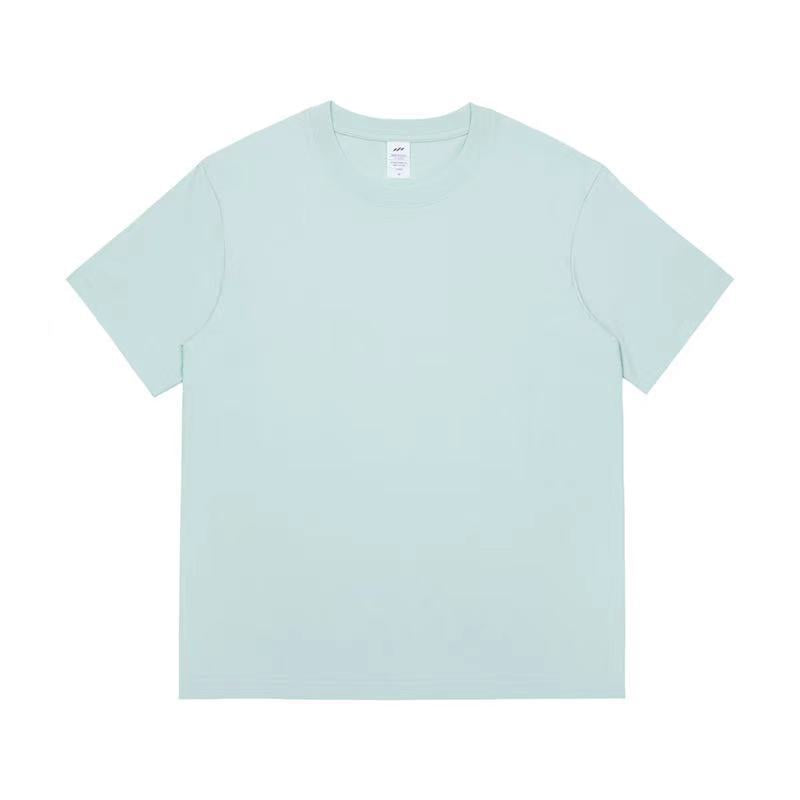 Pure Cotton Simple Men's Solid Color T-shirt