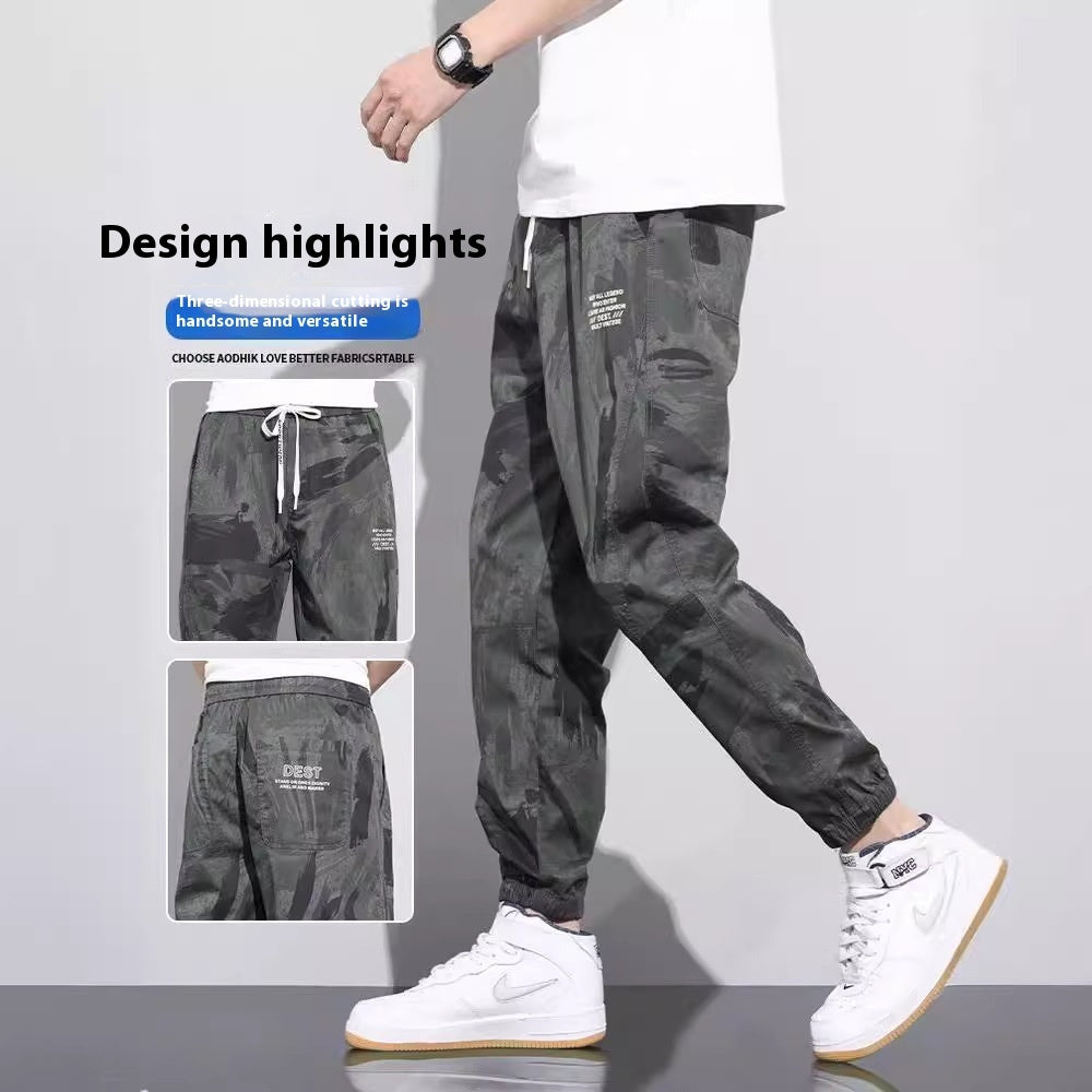 Sports Casual Working All-match Harem Camouflage Pants